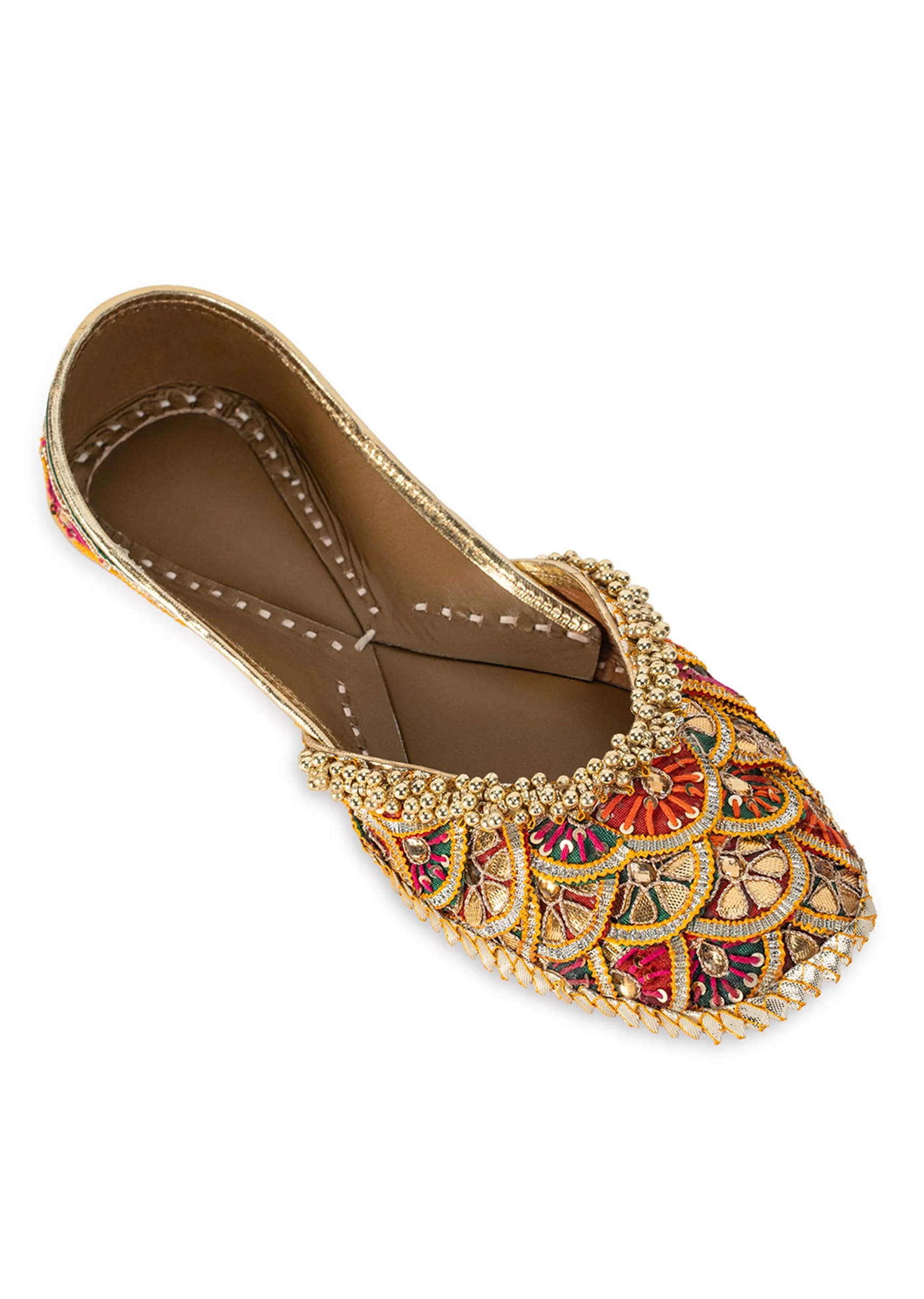 Multicolour Embellished Kolhapuri - Image 5
