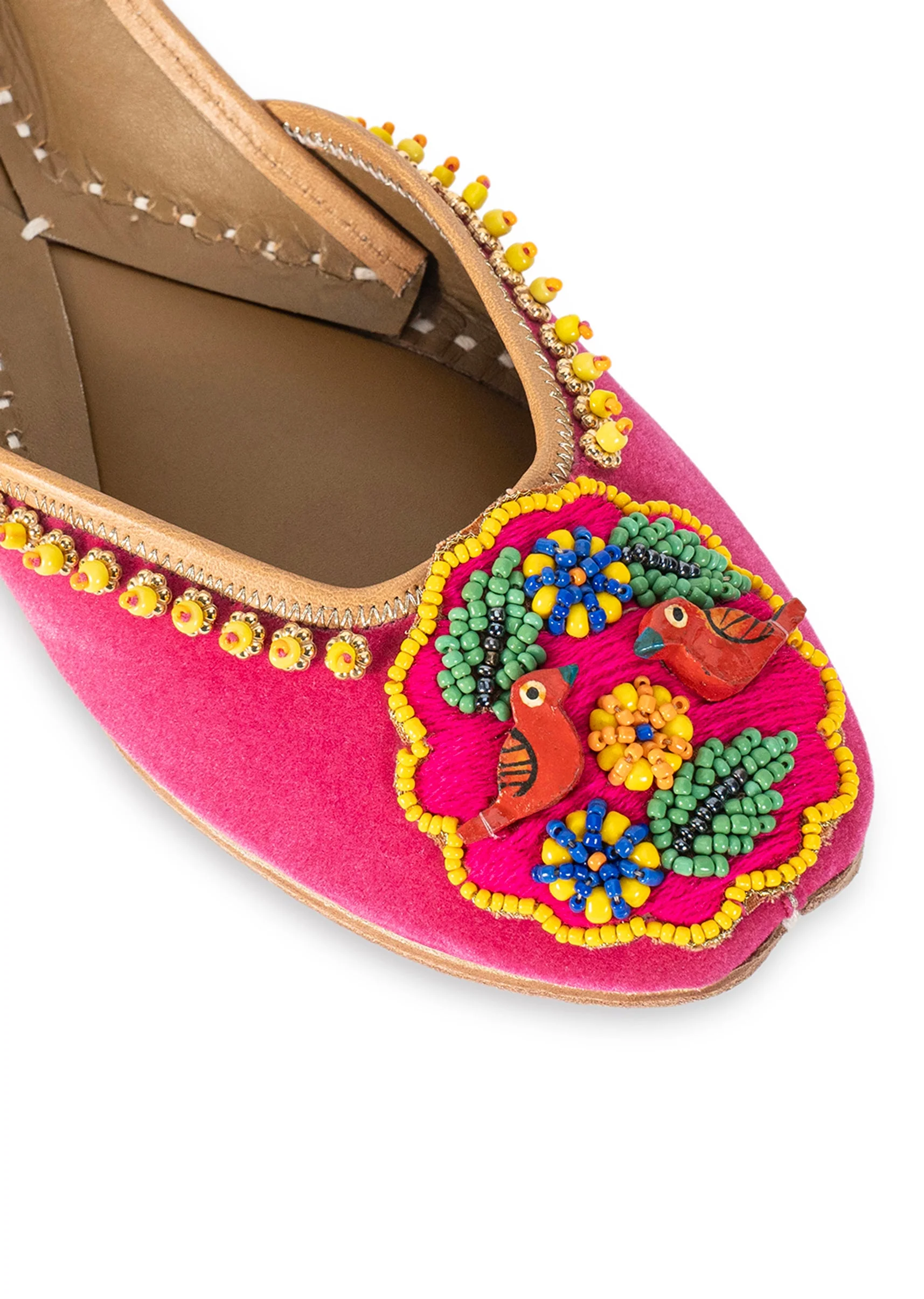 Multicolour Embroidered Jutti - Image 3