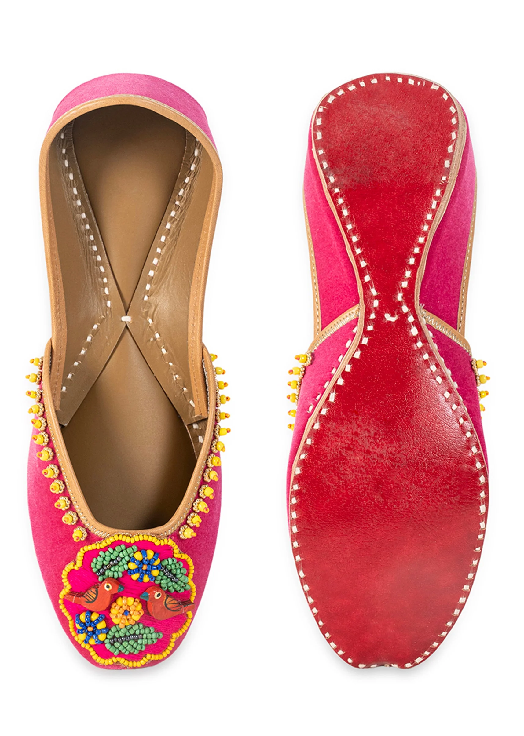 Multicolour Embroidered Jutti - Image 4