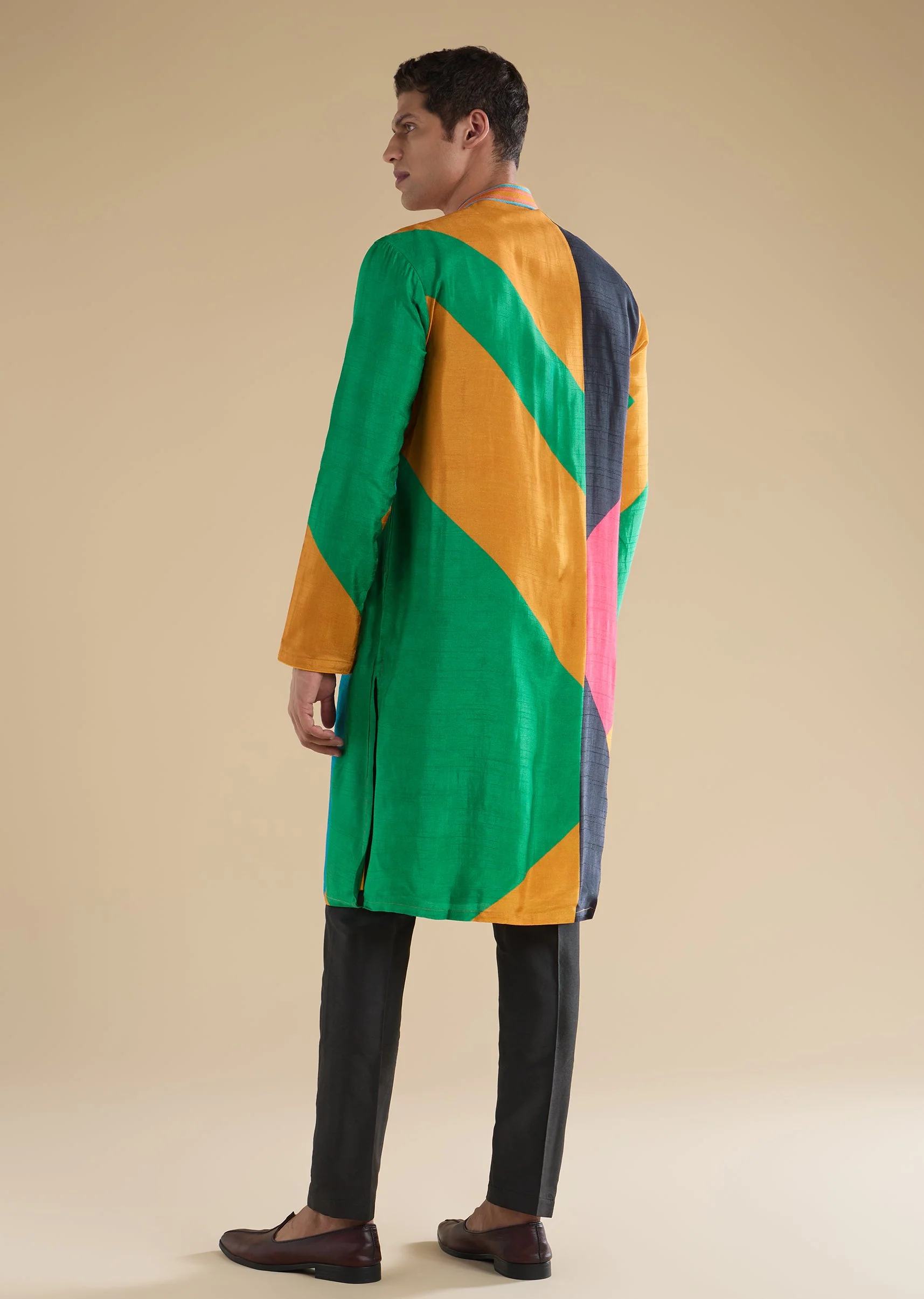 Multicolour Printed Kurta Set - Image 5