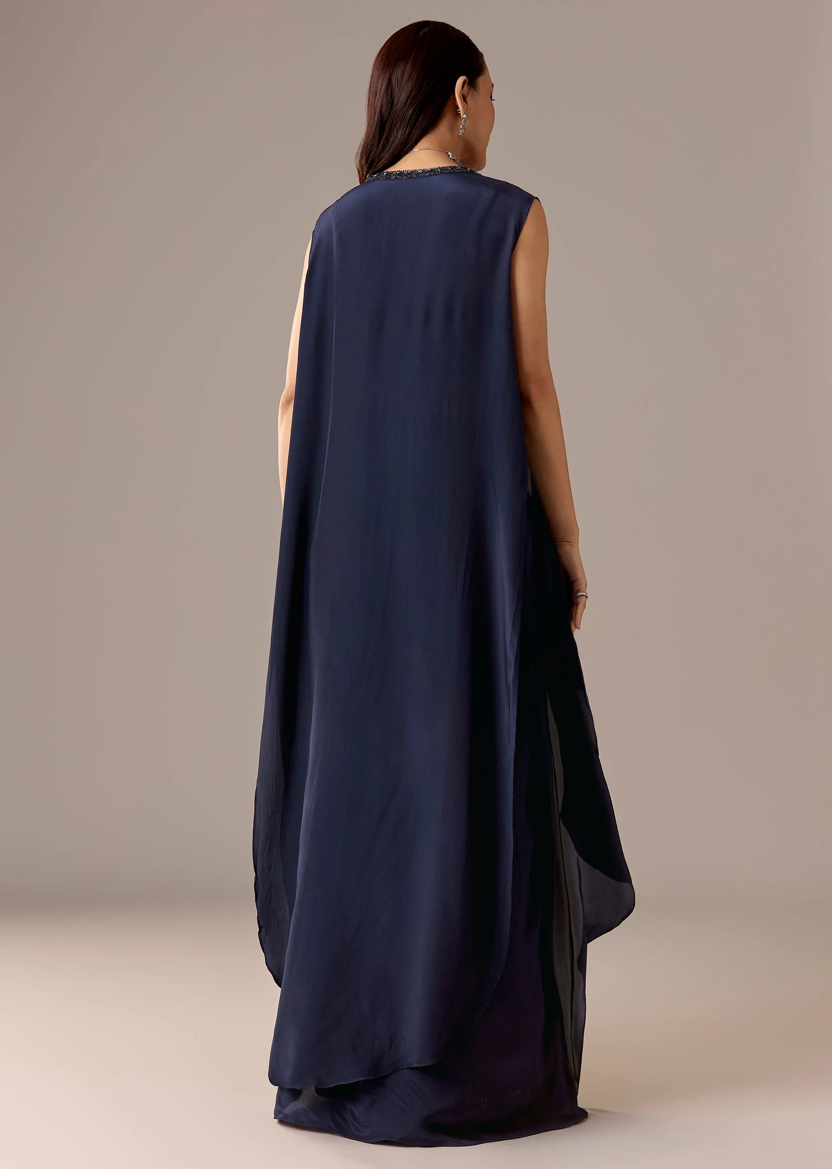 Navy Jacket Skirt Set - Image 5