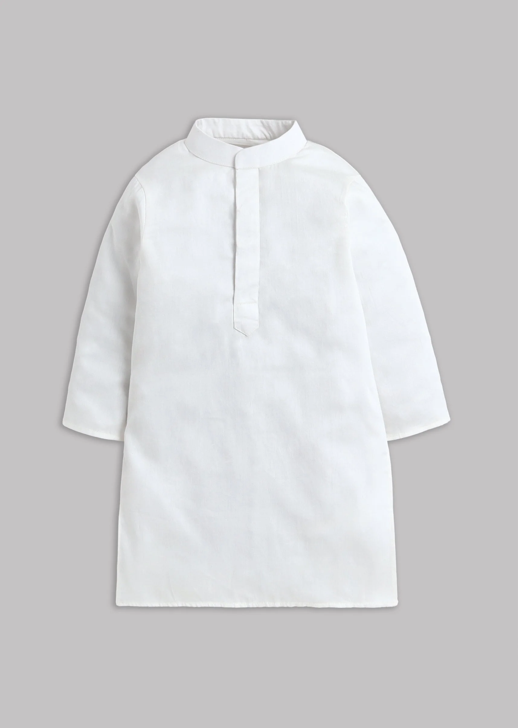 Off White Nehru Jacket Set With Bird Embroidery - Image 2