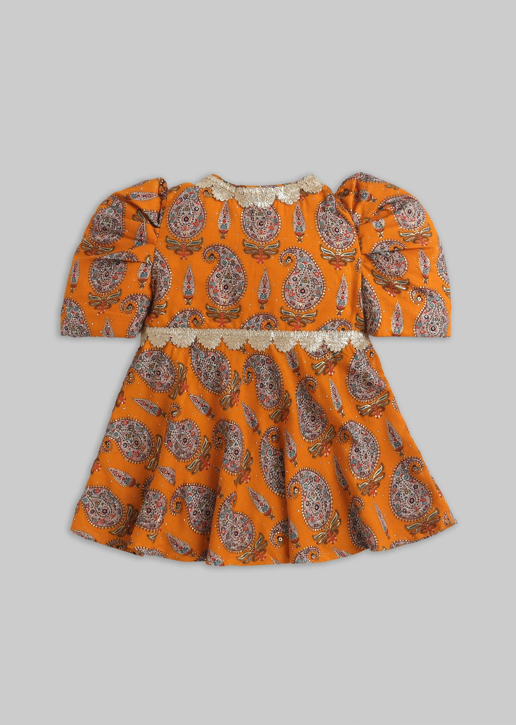 Off White Printed Salwar Kameez Set - Image 3