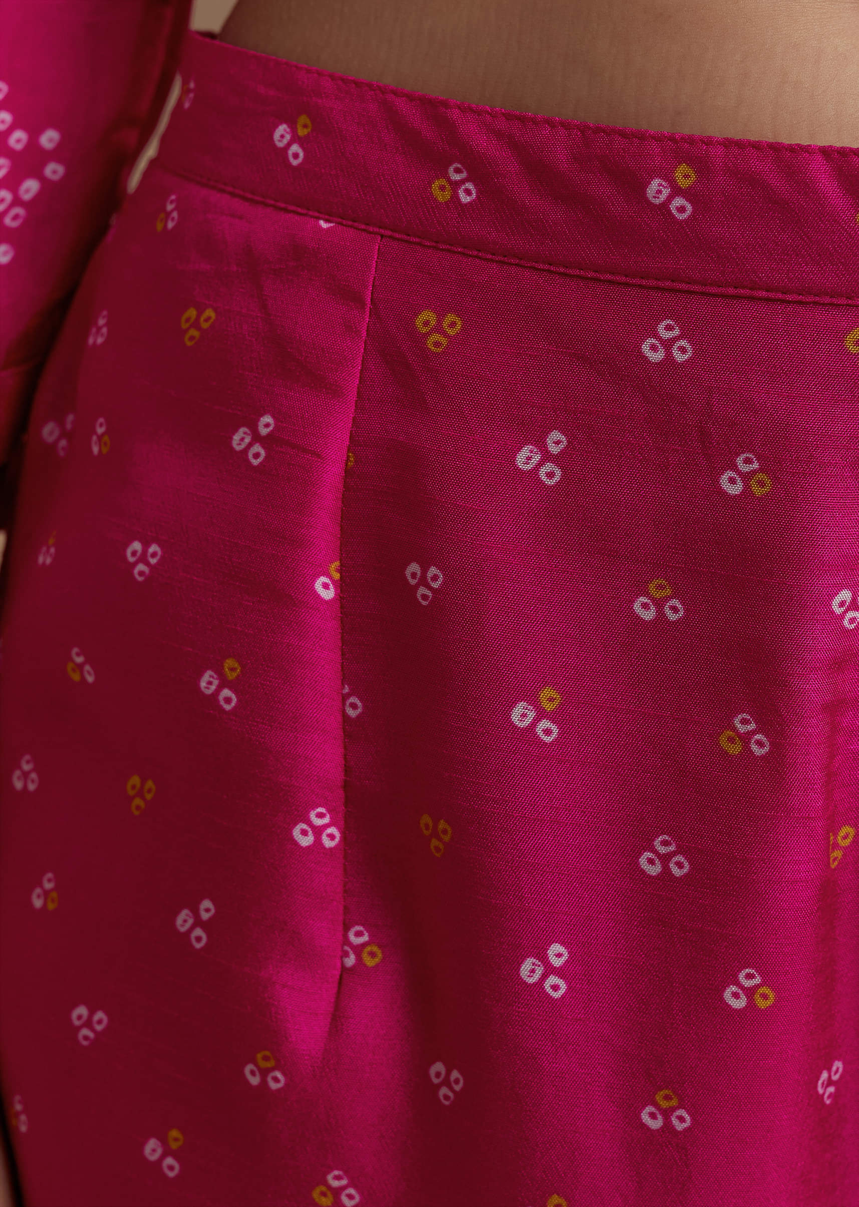 Pink Printed Kurta Co-ord Set - Image 6