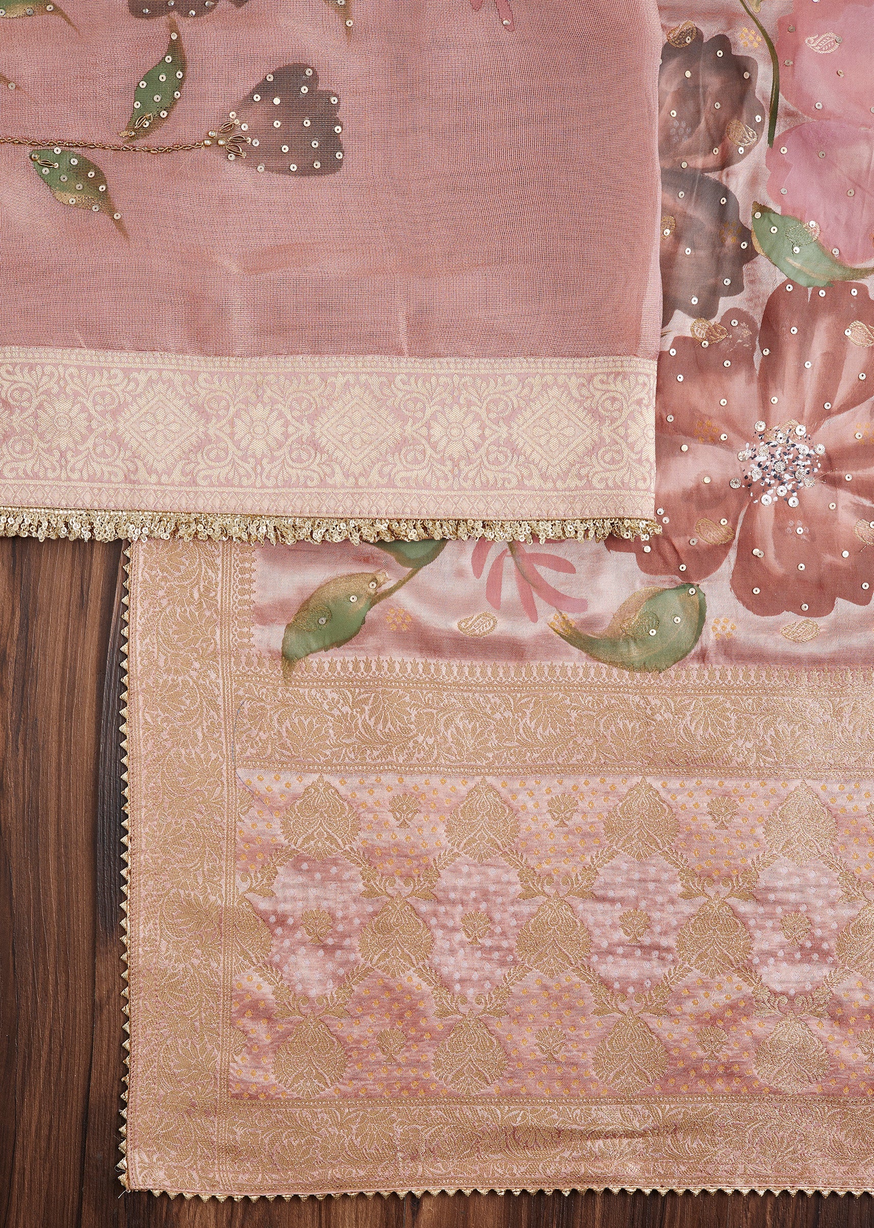 Pink Tissue Suit Set - Image 3