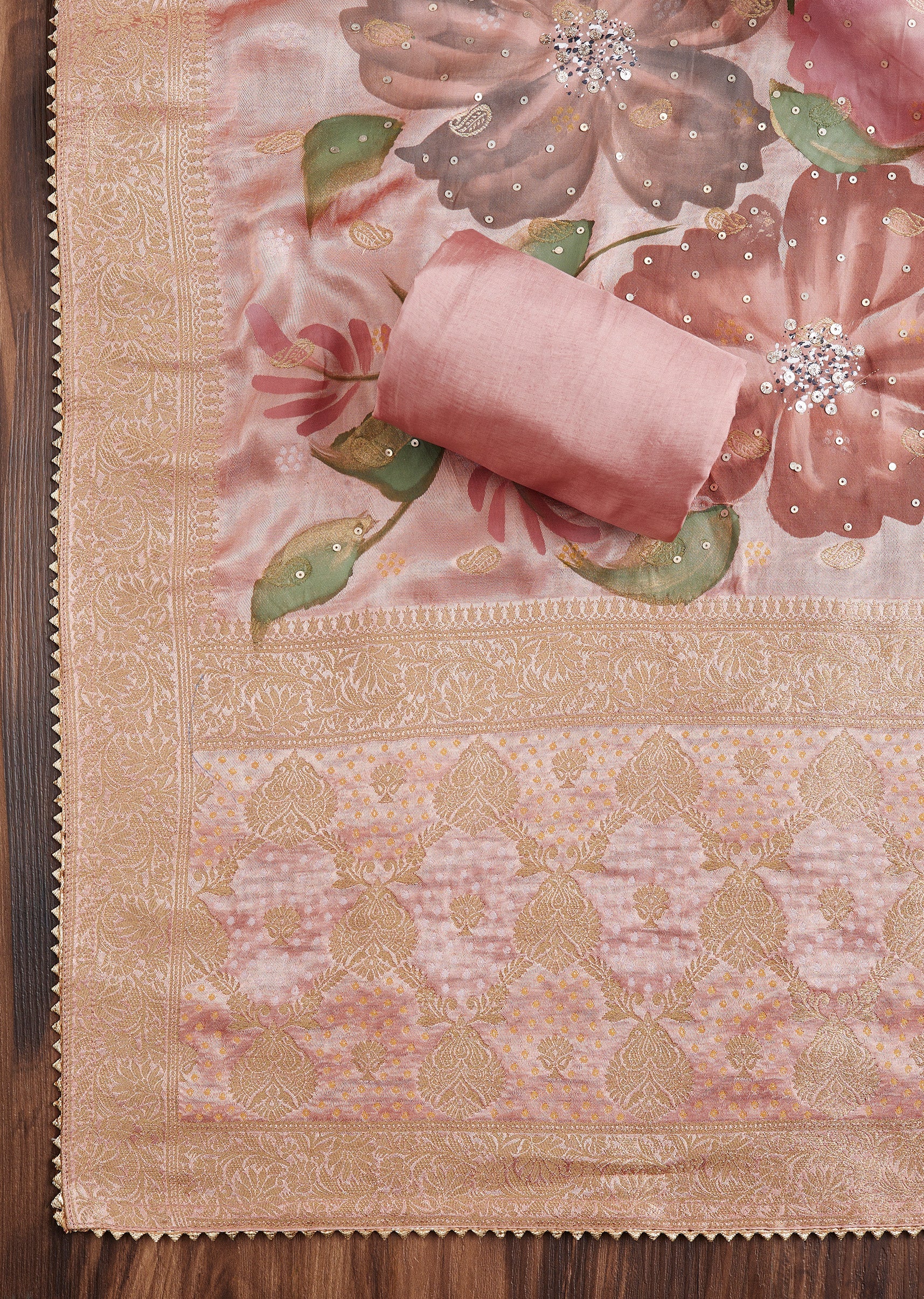 Pink Tissue Suit Set - Image 4