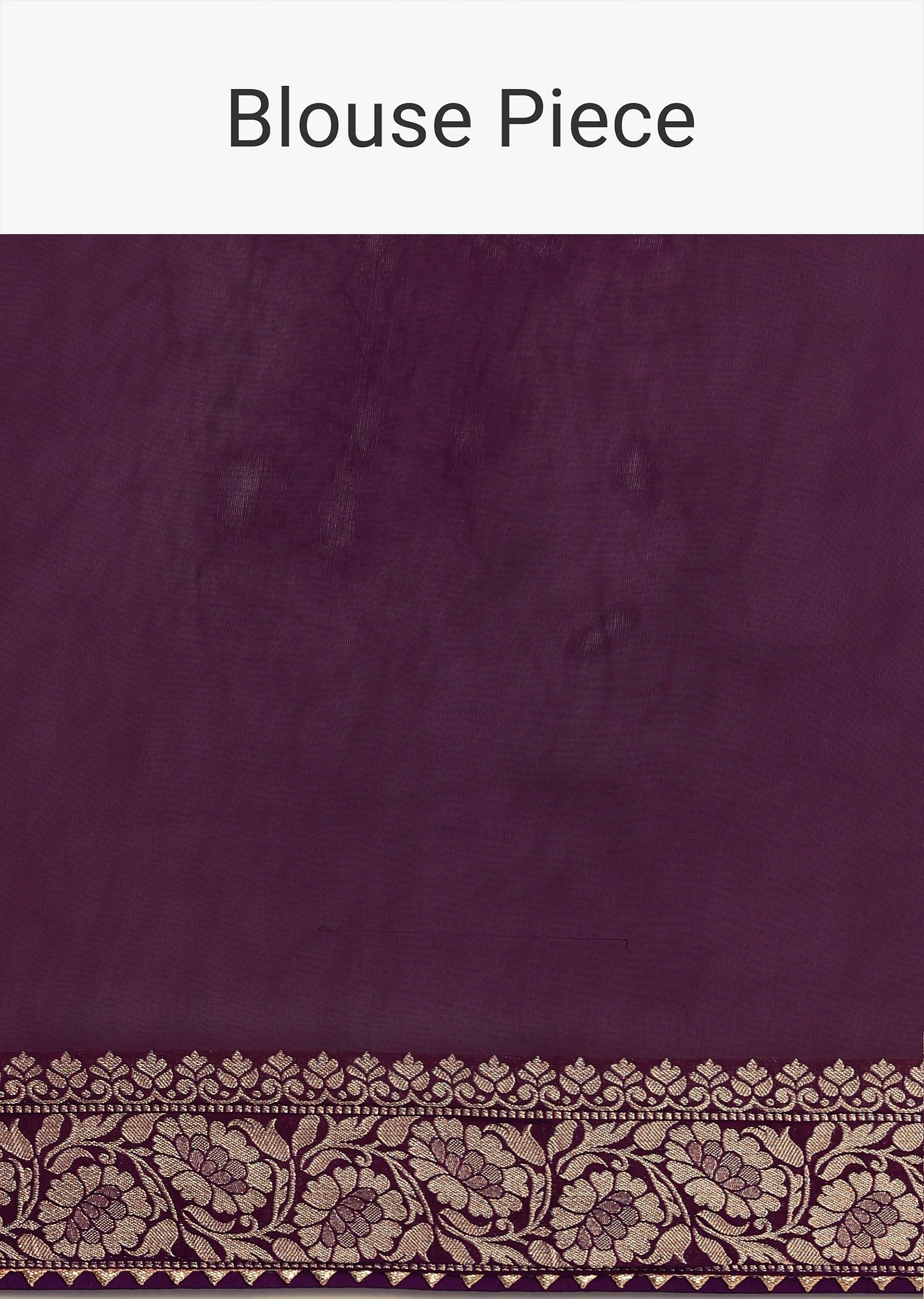 Purple Bandhani Tie Dye Ready To Wear Saree With Zari Jaal And Unstitched Blouse - Image 10