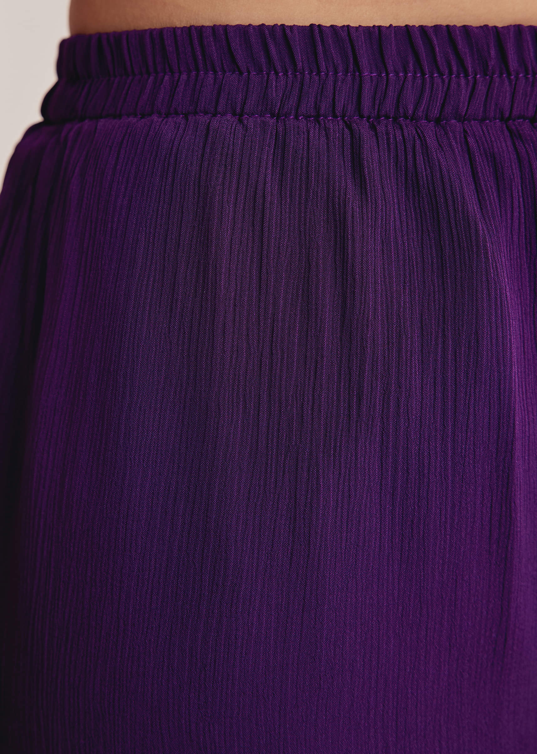 Purple Chinon Kaftan Kurta Set With Zardosi And Thread Work - Image 6