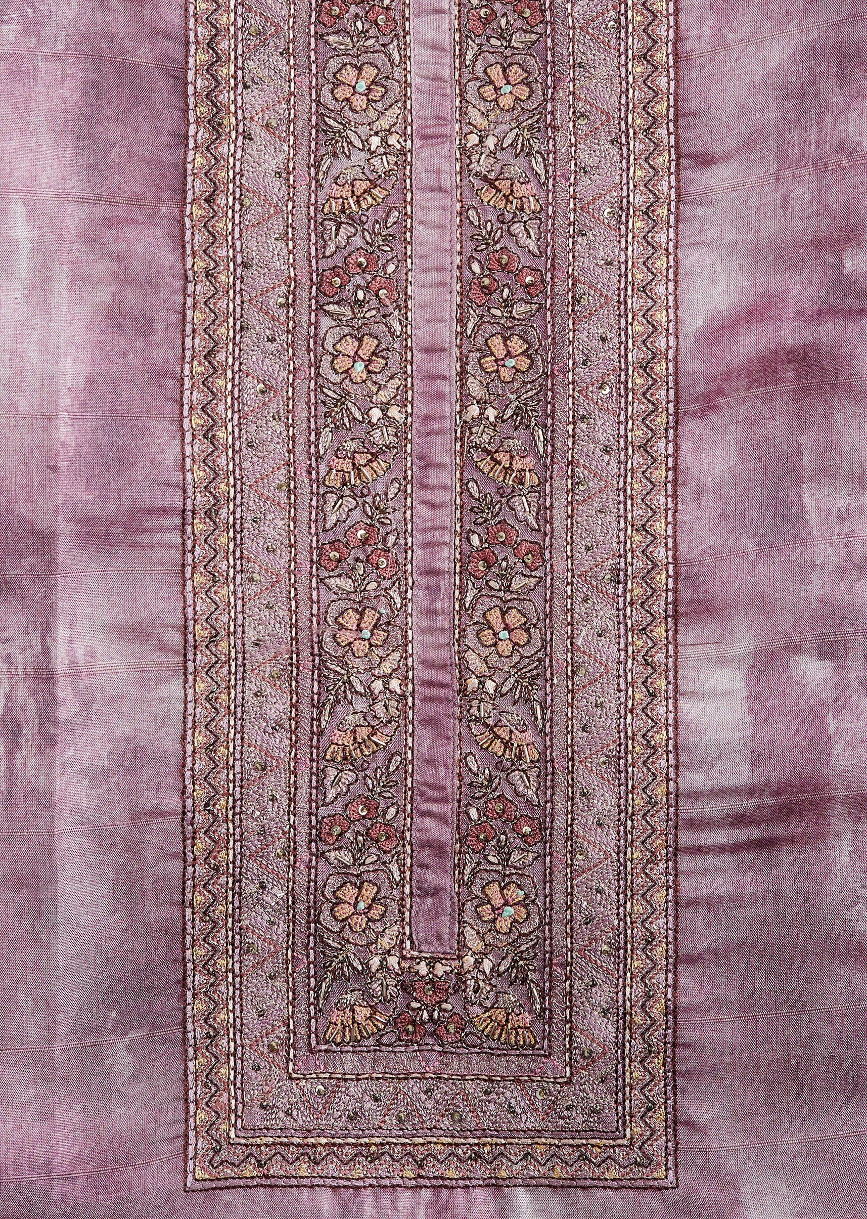 Purple Cotton Suit Set - Image 2
