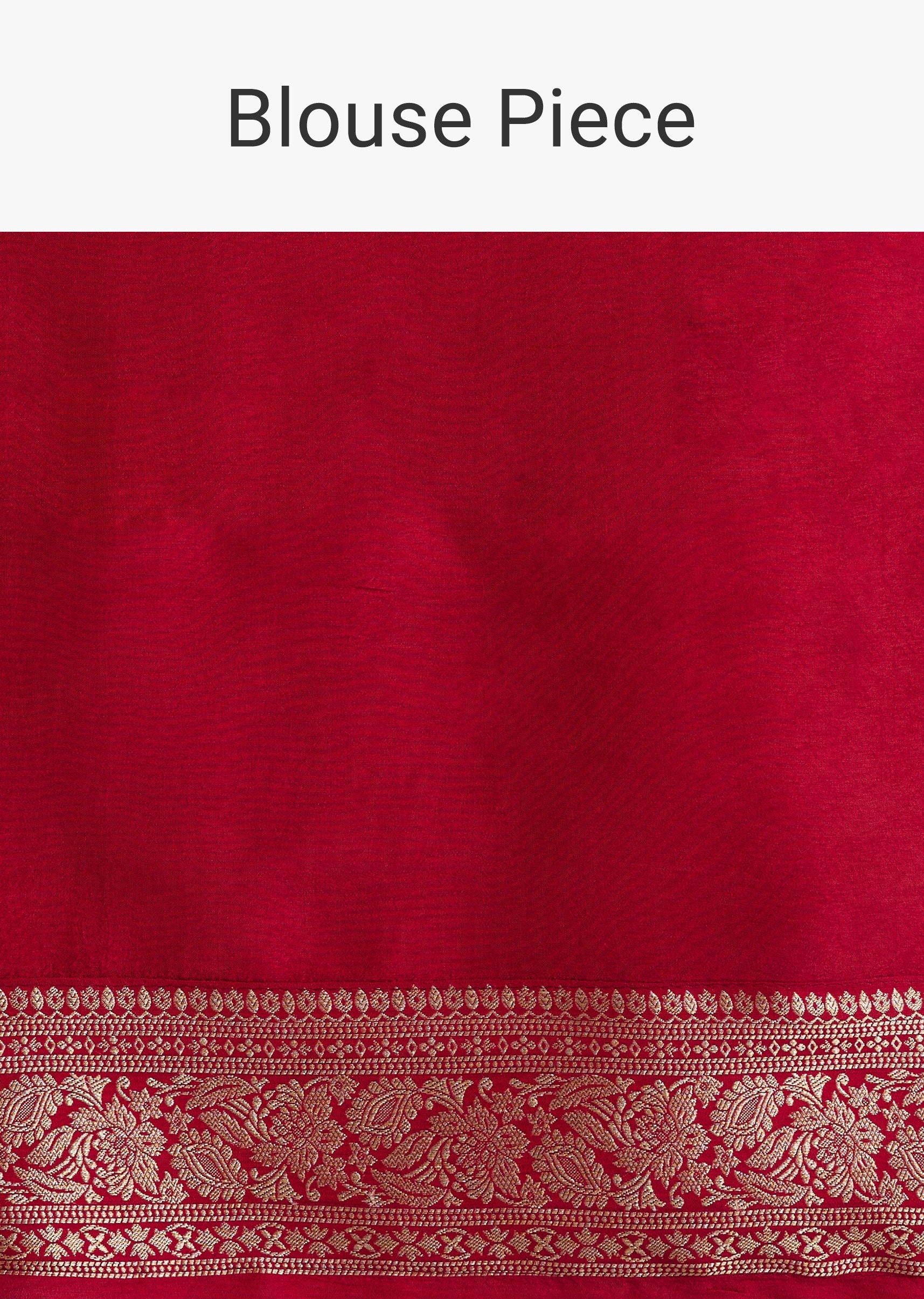 Rani Pink Banarasi Bandhani Satin Saree With Brocade Motifs On Border - Image 10