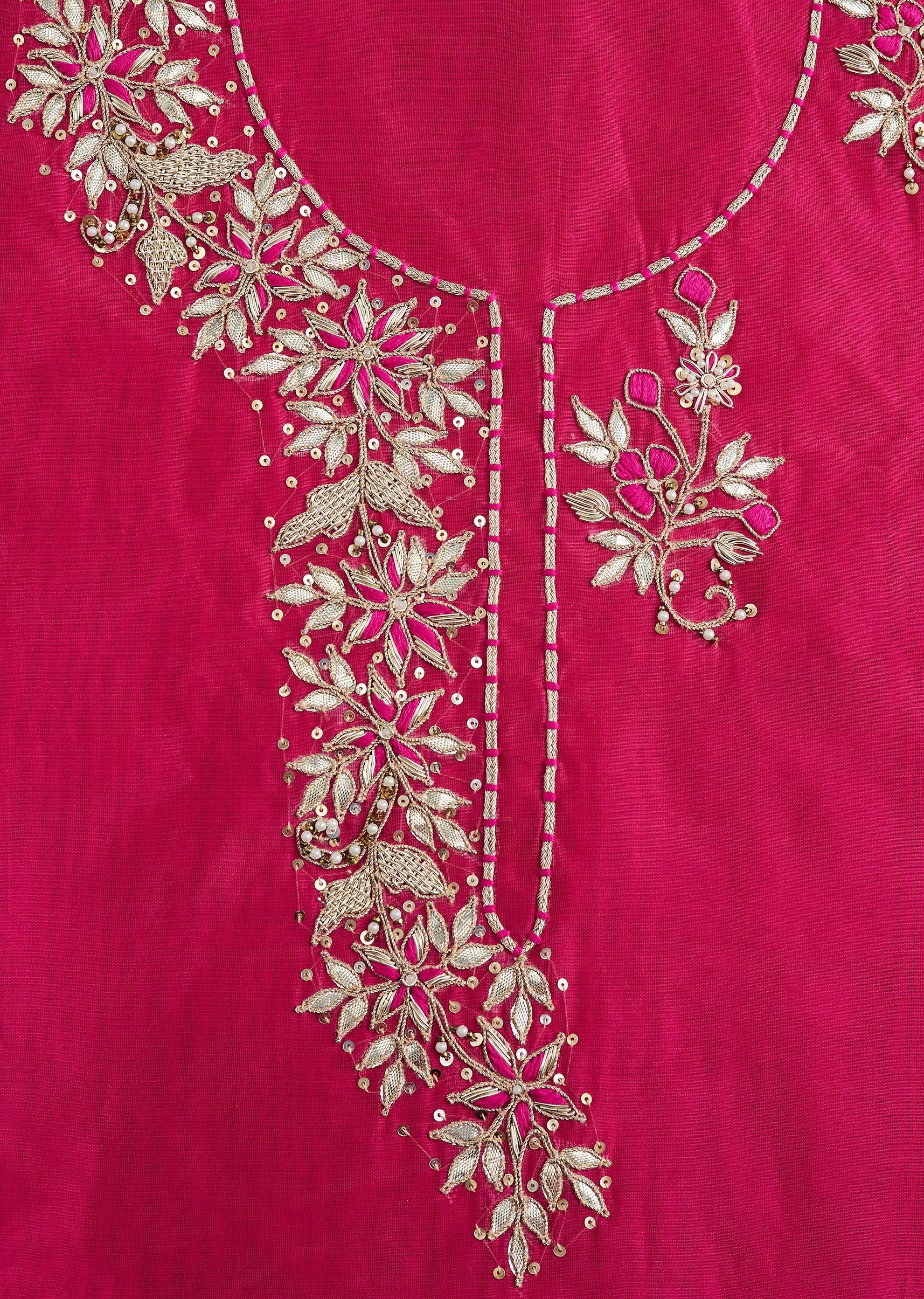 Rani Pink Organza Suit - Image 2