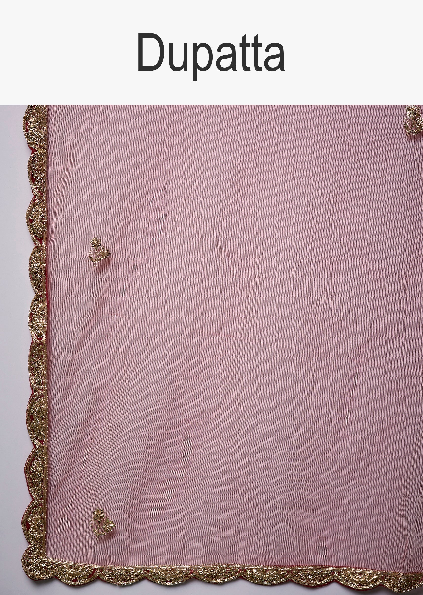 Rust Bridal Silk Organza Saree with Unstitched Blouse - Image 10
