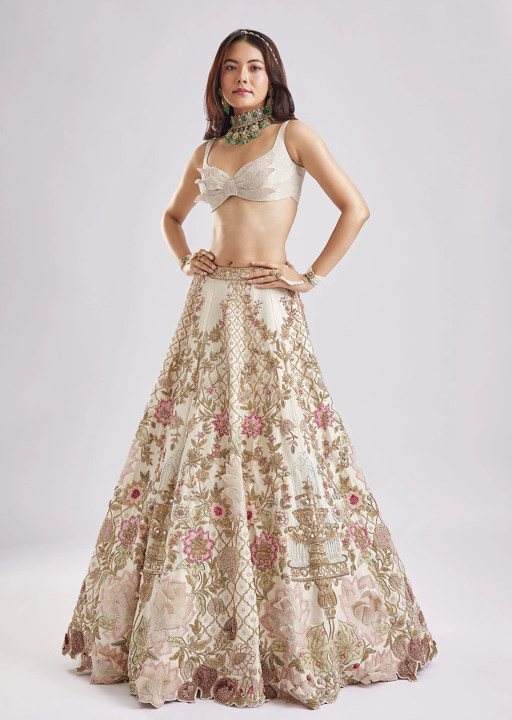 The Regal Off White Bridal Masterpiece