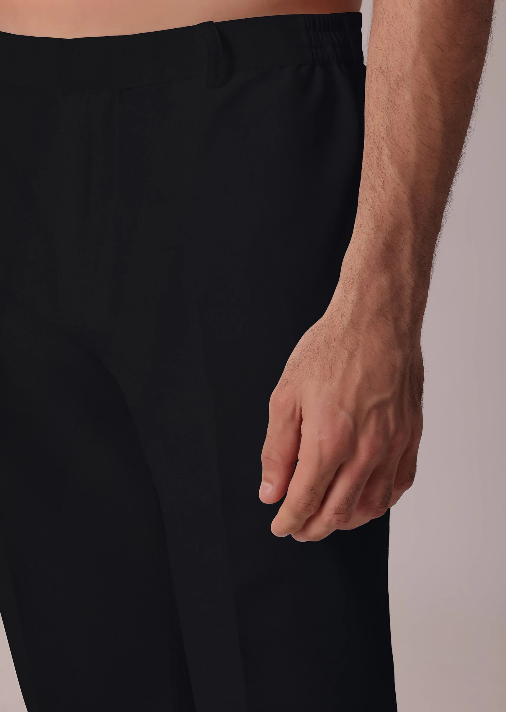 Timeless Black Short Kurta With Intricately Embroidered Bandi - Image 6