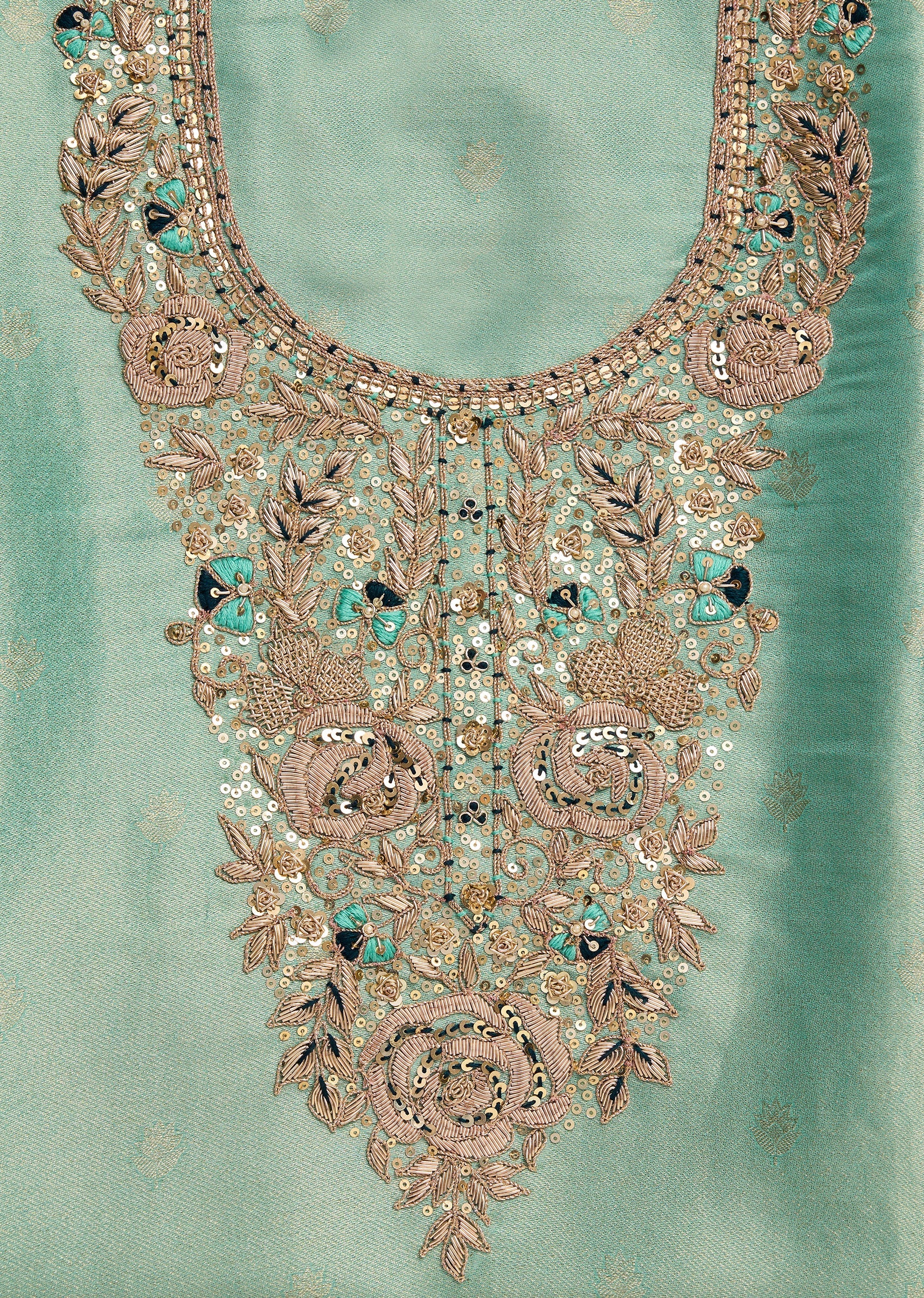 Turquoise Blue Suit - Image 2