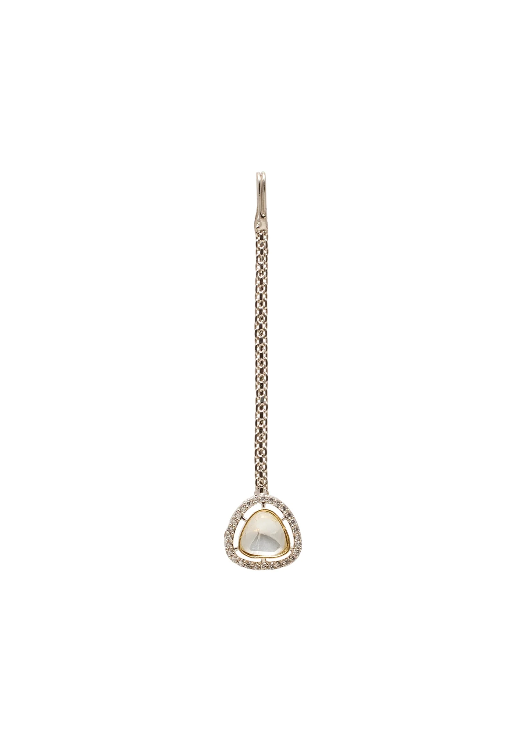 White Gold Maangtikka - Image 2
