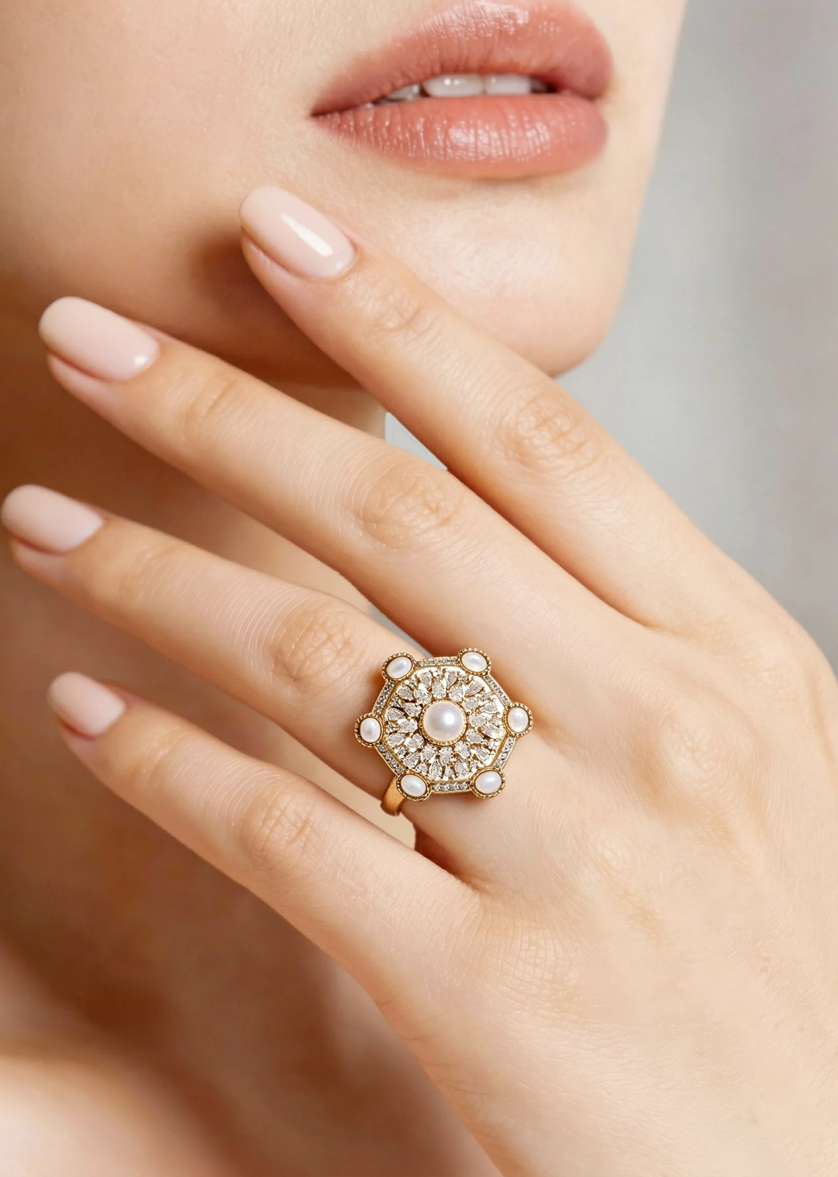 White Gold Ring