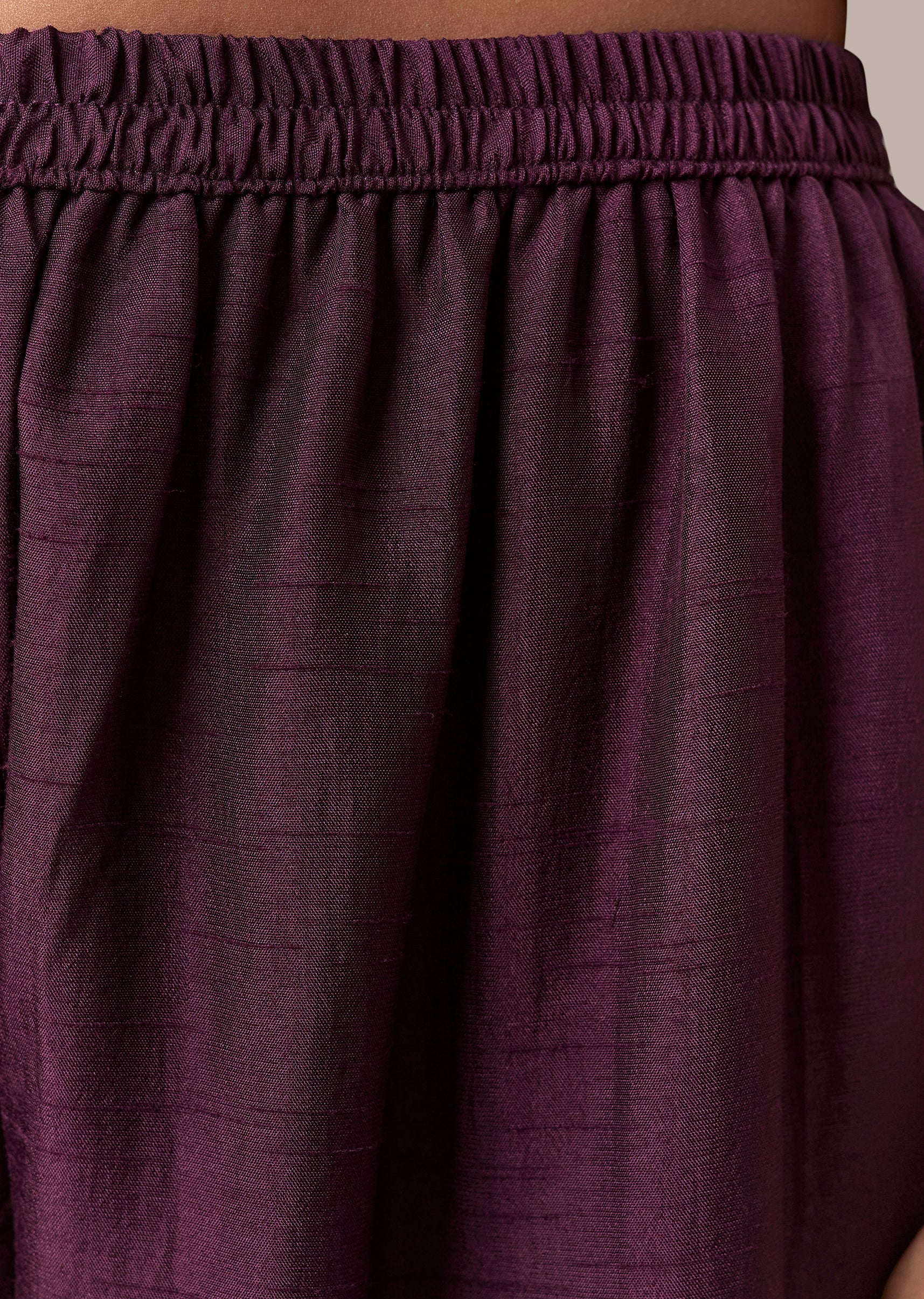 Wine Silk Cape Co-ord Set - Image 6