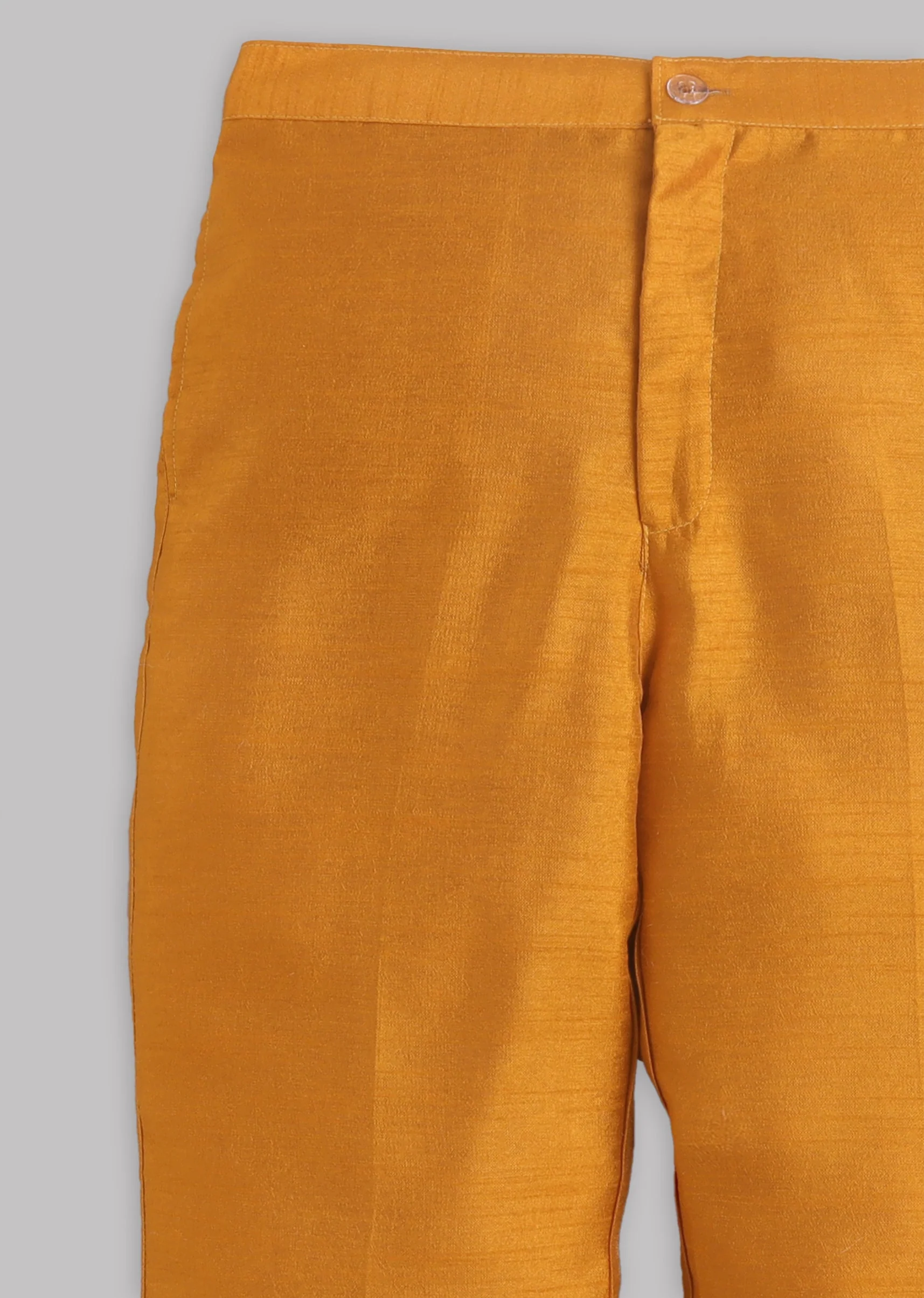 Yellow Abstract Nehru Jacket Set - Image 11