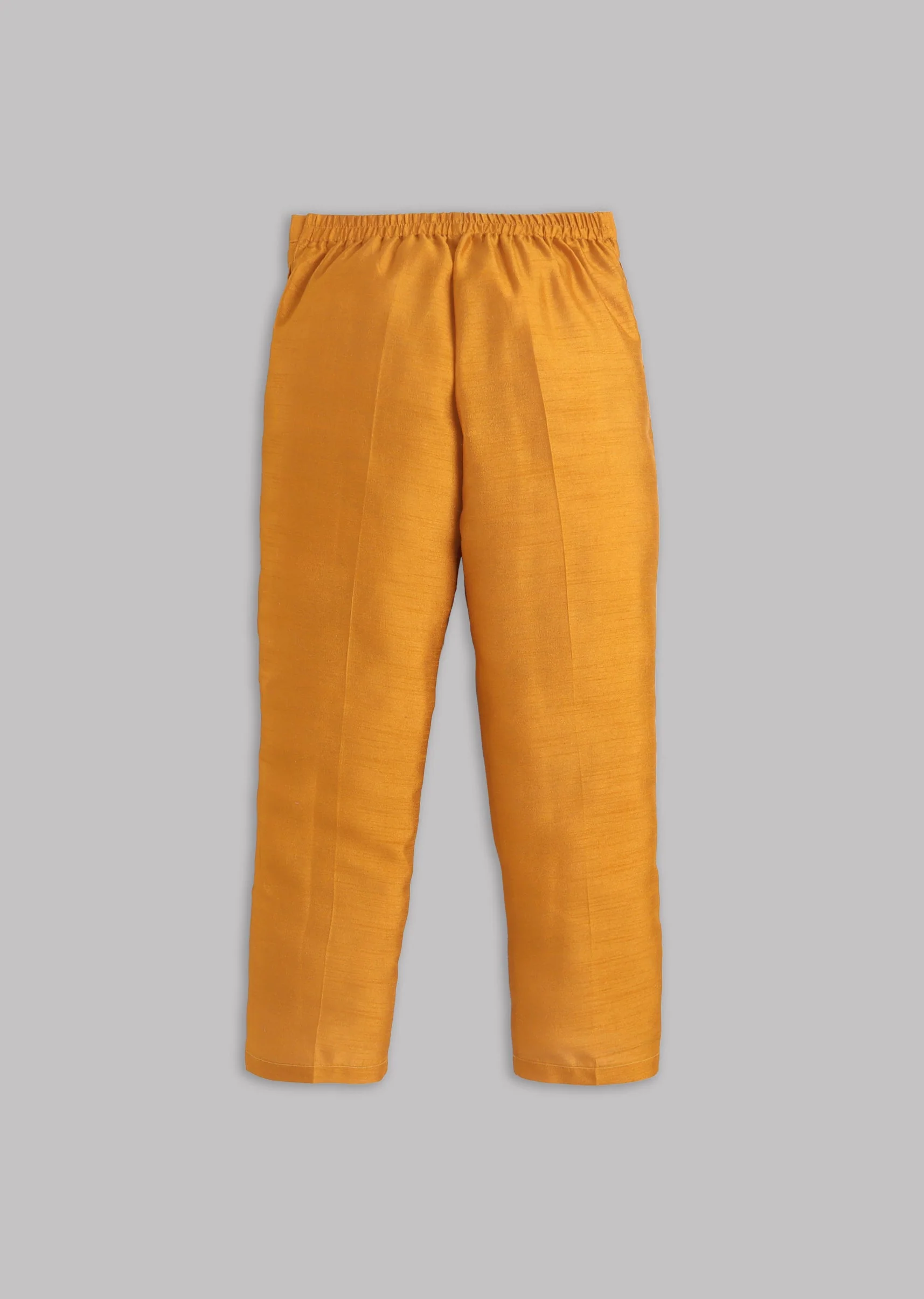 Yellow Multi Abstract Nehru Jacket Set - Image 10