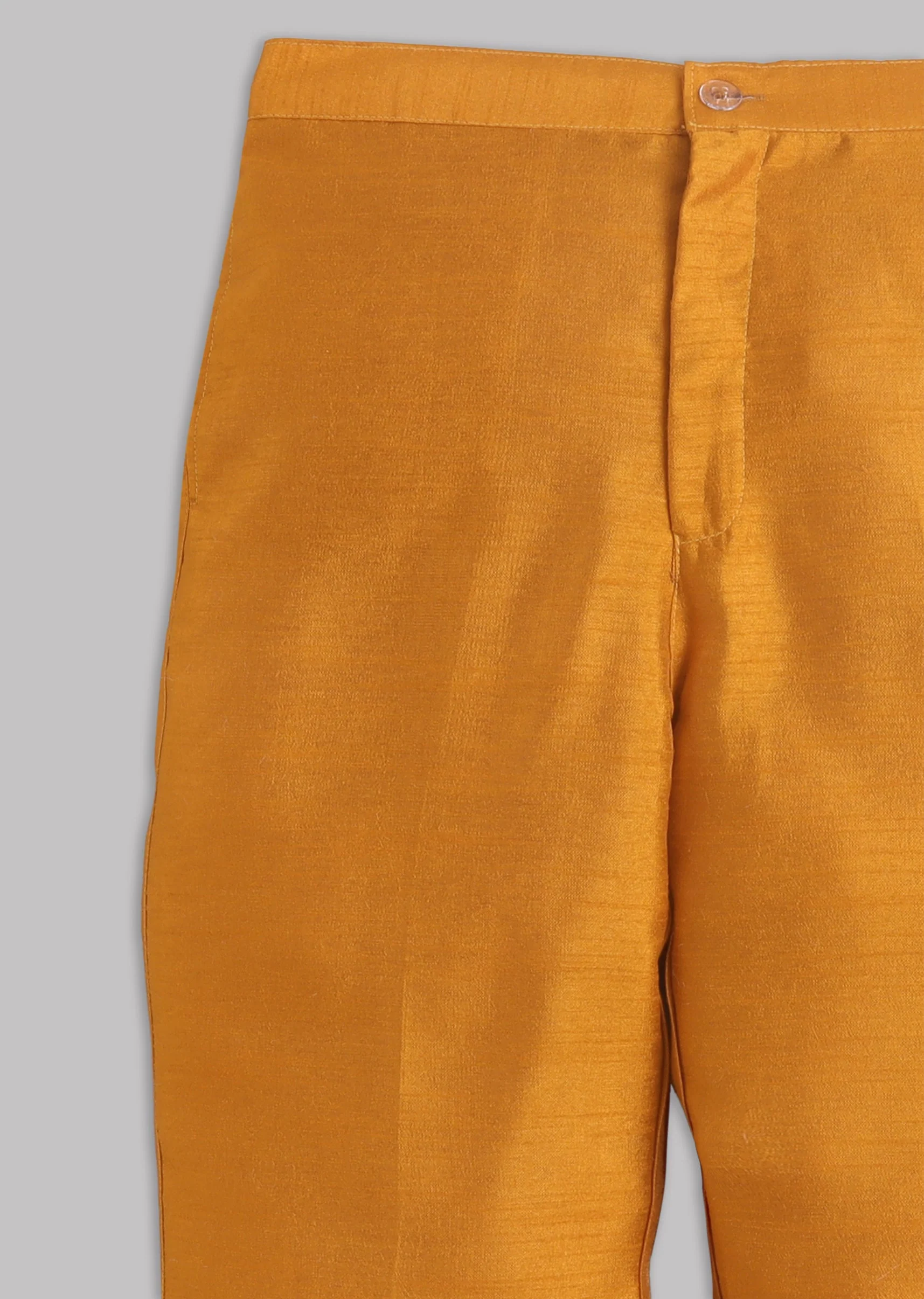 Yellow Multi Abstract Nehru Jacket Set - Image 11