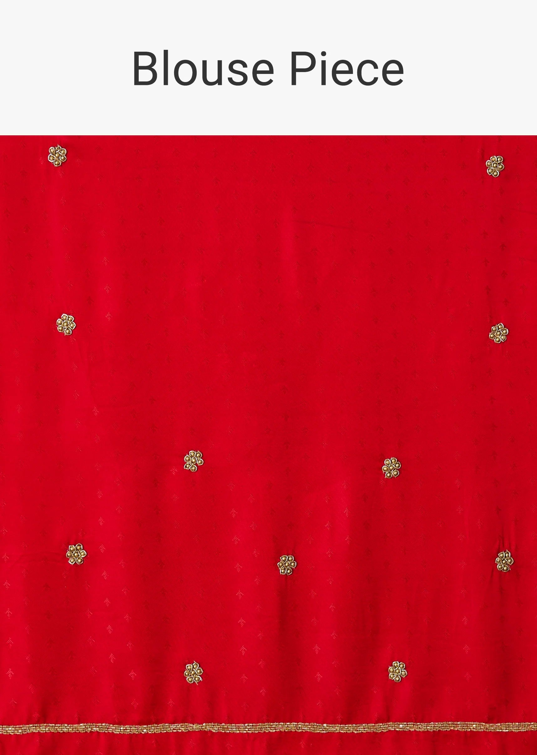 Yellow Zardosi Embroidered Saree With Contrast Pallu Border And Unstitched Blouse - Image 10